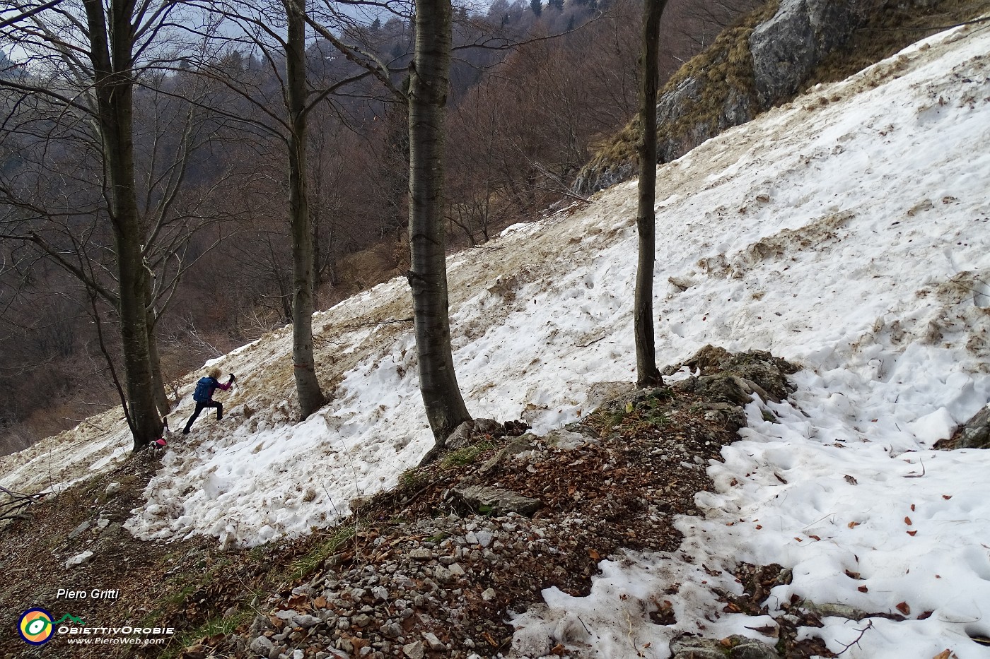80 La grande slavina da attraversare con attenzione.JPG